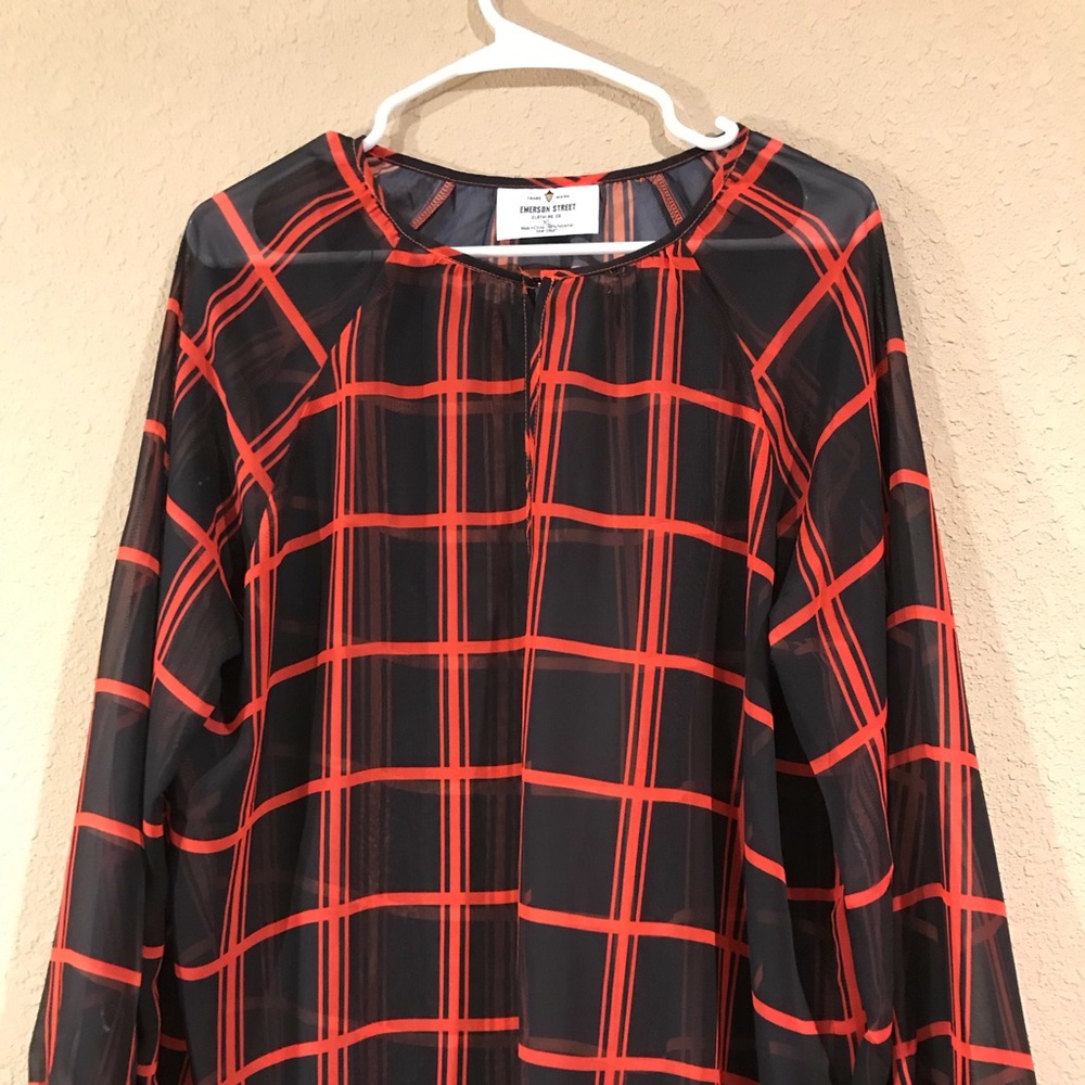 Oklahoma State OSU Emerson Street Sheer Top